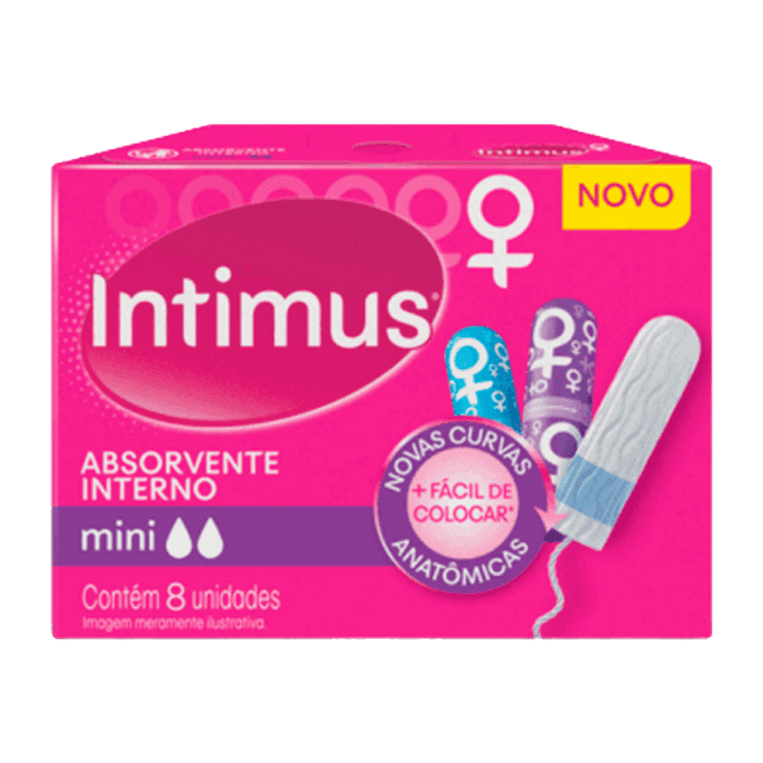 ABSORVENTE INTIMUS INTERNO MINI 8UN