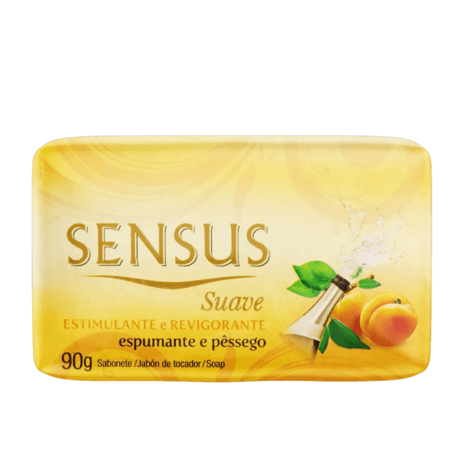 SABONETE SENSUS SUAVE PESSEGO 90GR