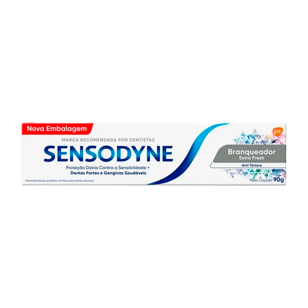 CREME DENTAL SENSODYNE BRANQ EXTRA FRESH 90GR