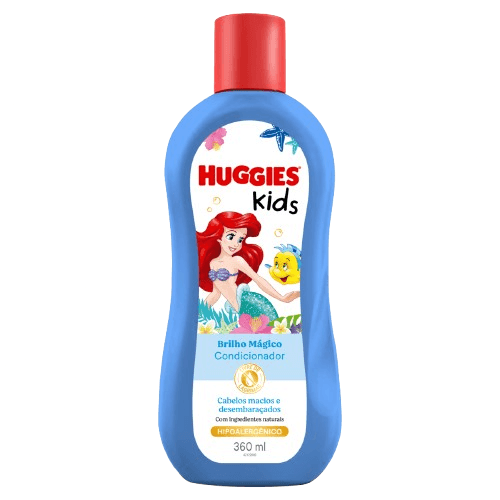 CONDICIONADOR HUGGIES KIDS BRILHO MAGICO 360ML