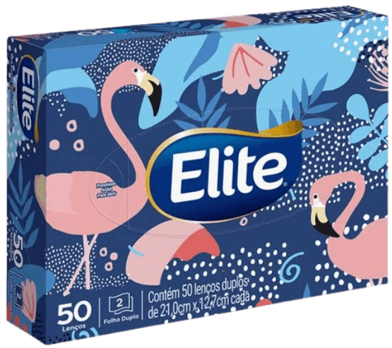 LENÇO DE PAPEL SOFTYS ELITE 50UN