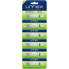 CORTADOR DE UNHA PES UNHEX BLISTER COM 6 UN