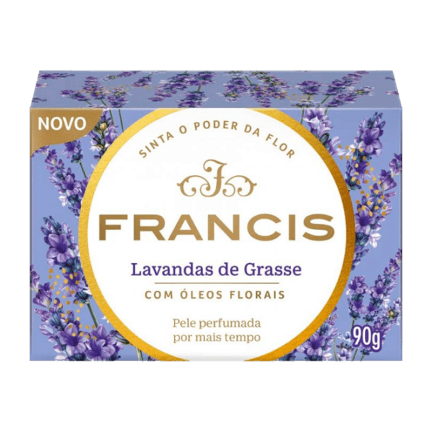 SABONETE FRANCIS CLÁSSICO LILAS 90GR