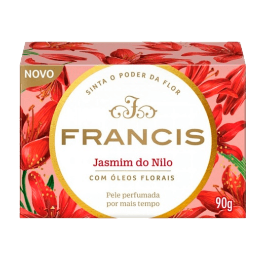 SABONETE FRANCIS CLÁSSICO VERMELHO 90GR