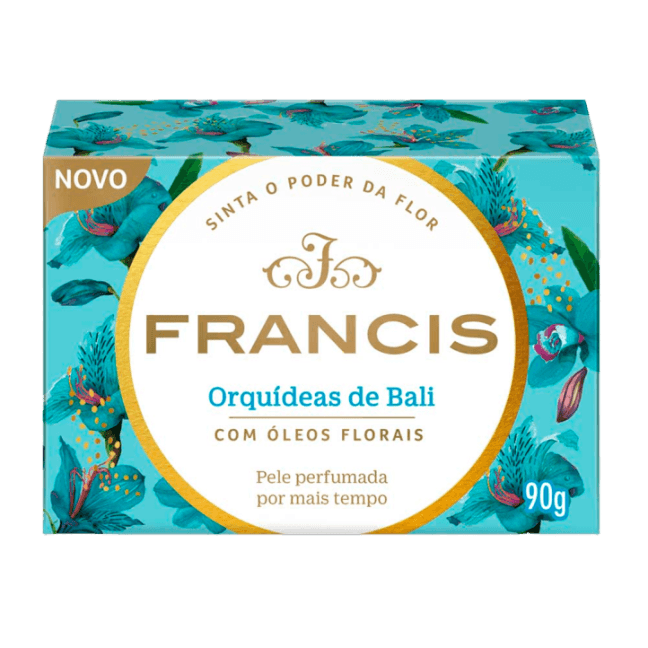SABONETE FRANCIS CLÁSSICO AZUL 90GR