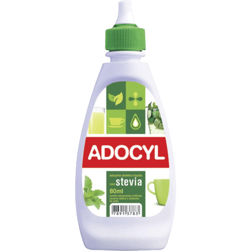ADOÇANTE ADOCYL LÍQUIDO STEVIA 80ML