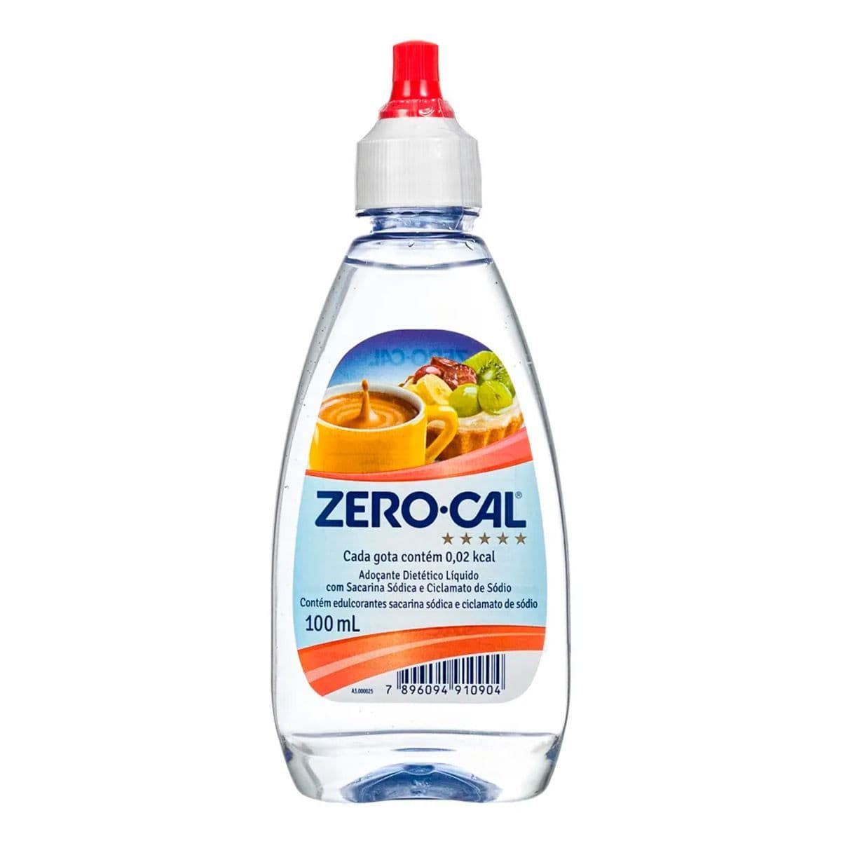 ADOÇANTE ZERO-CAL LÍQUIDO SACARINA 100ML