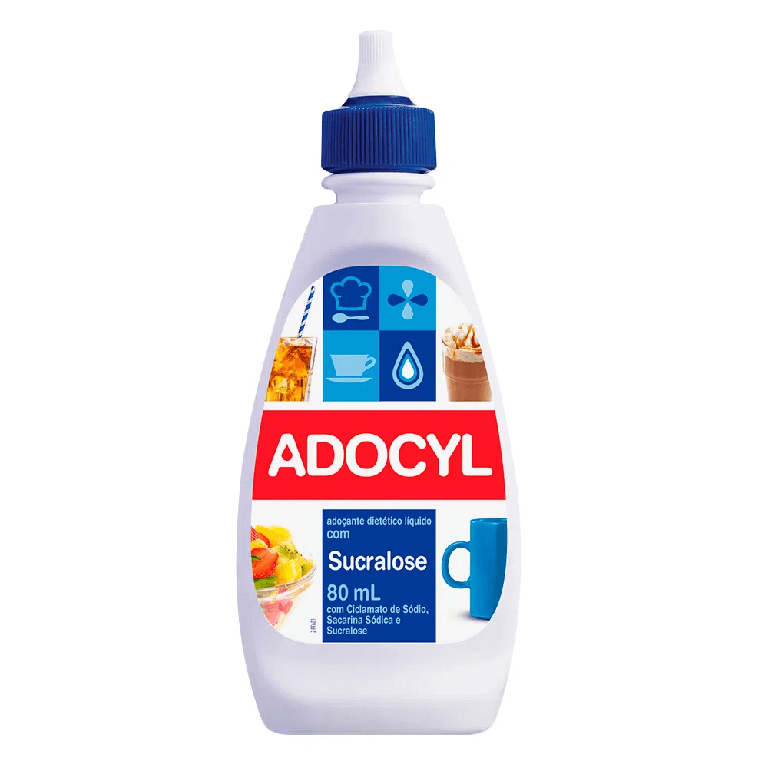 ADOCANTE ADOCYL LIQUIDO 080ML SUCRALOSE 