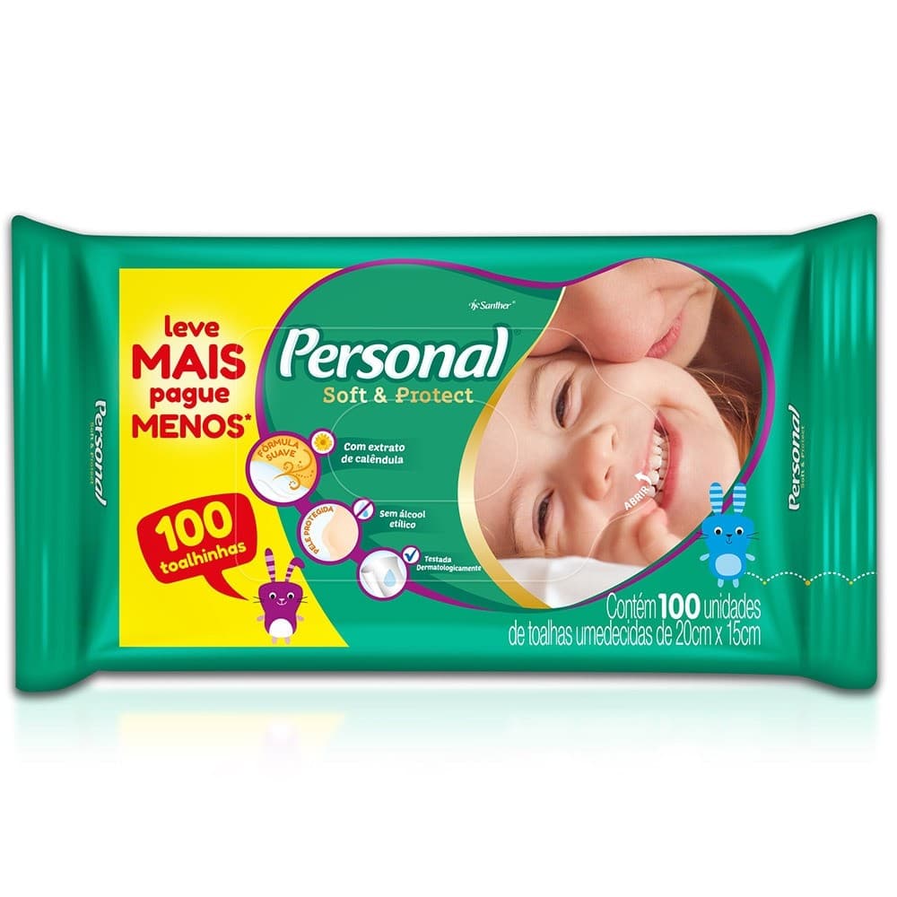 LENCO UMEDECIDO PERSONAL 100UN