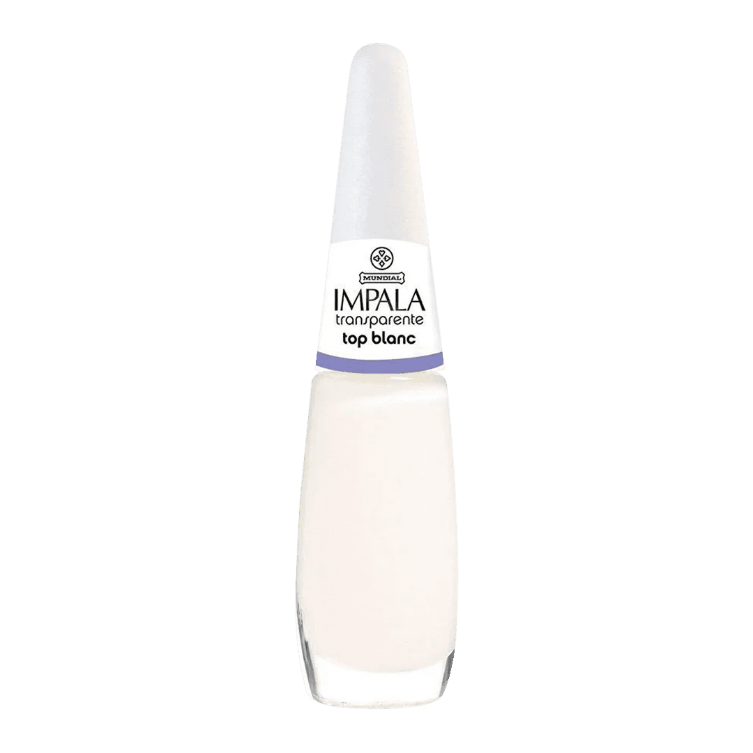 ESMALTE IMPALA TRANSPARENTE TOP BLANC