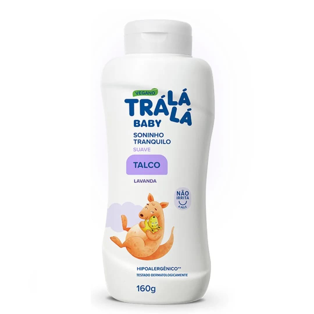 TALCO TRÁ LÁ LÁ SUAVE ROXO 160GR 