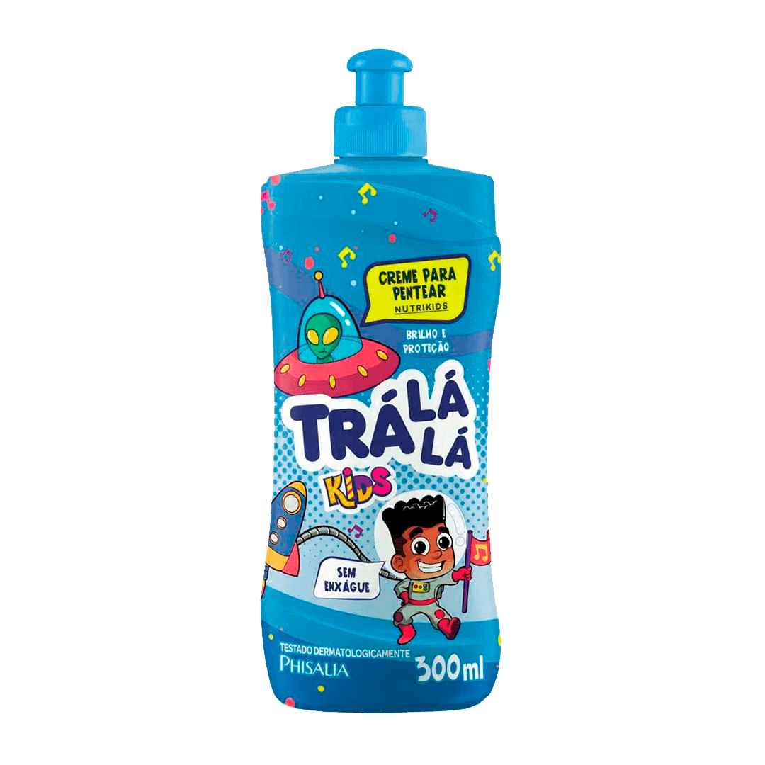 CREME DE PENTEAR TRÁ LÁ LÁ NUTRI AZUL 300ML