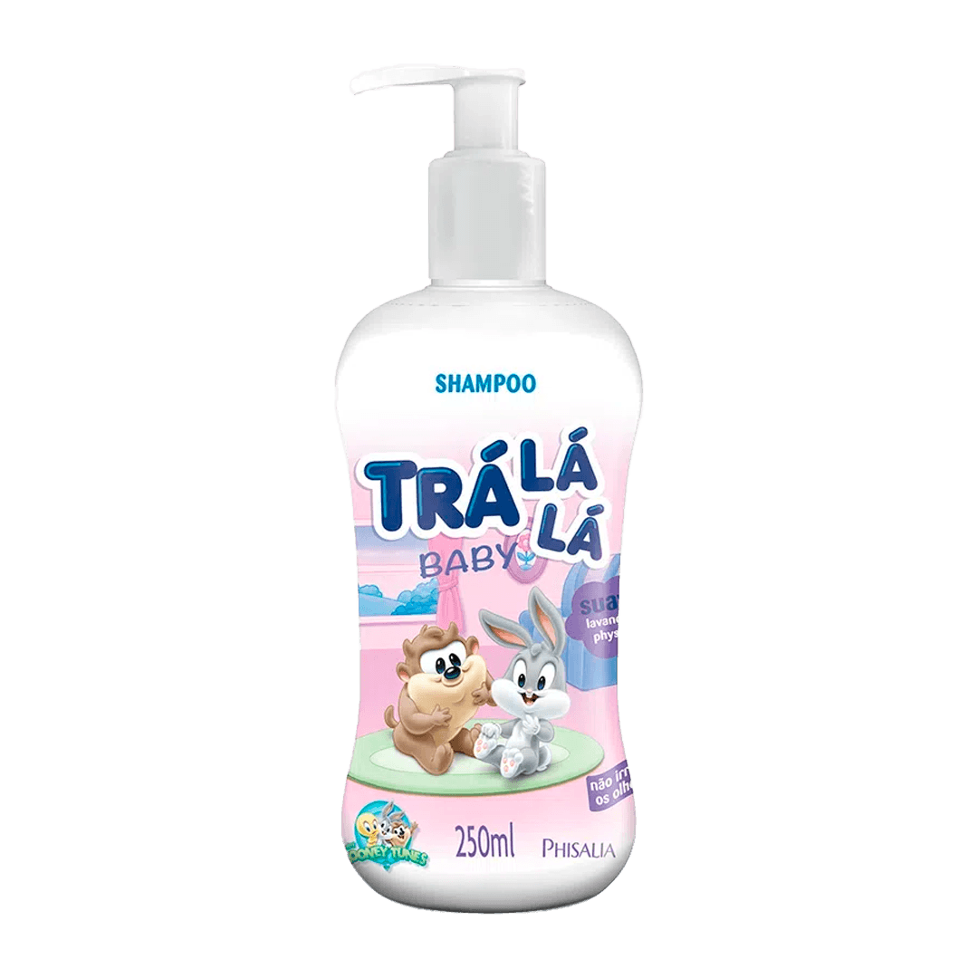 SHAMPOO TRÁ LÁ LÁ BABY SUAVE PERSONAGEM 250ML