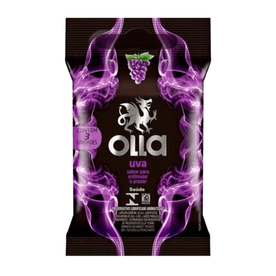 PRESERVATIVO OLLA UVA 3UN