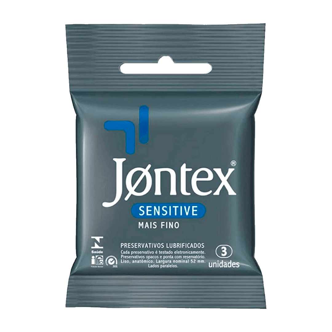 PRESERVATIVO JONTEX SENSITIVE 3 UN