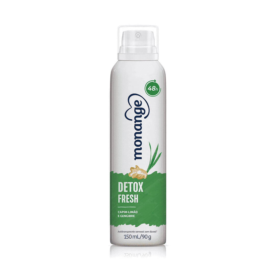 DESODORANTE MONANGE AEROSSOL DETOX FRESH 150ML
