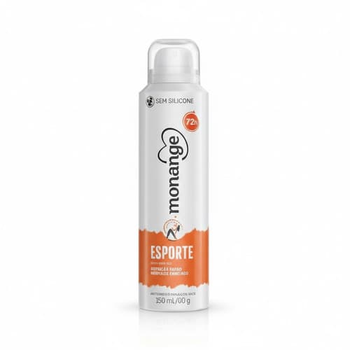 DESODORANTE MONANGE AEROSSOL ESPORTE 150ML 