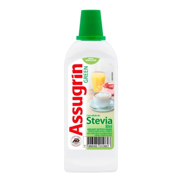 ADOÇANTE ASSUGRIN STÉVIA 80ML