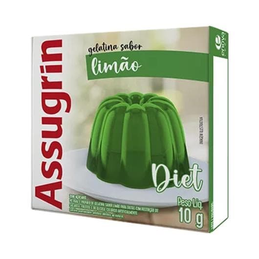GELATINA ASSUGRIN DIET LIMAO 10G
