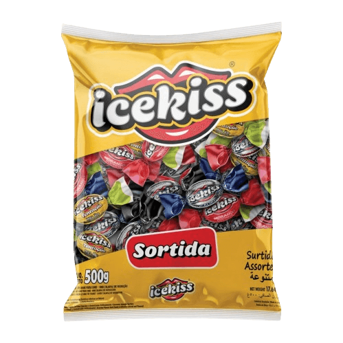 BALA ICEKISS 500GR SORTIDA 