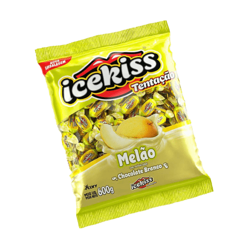 BALA ICEKISS 500GR TENTACAO MELAO