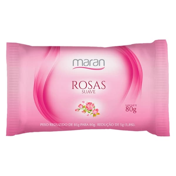 SABONETE MARAN SUAVE ROSAS 80GR