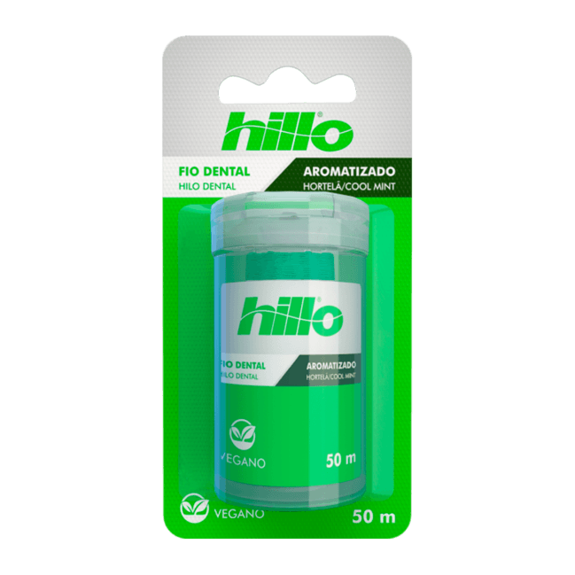 FIO DENTAL HILLO VEGANO HORTELA 50MT
