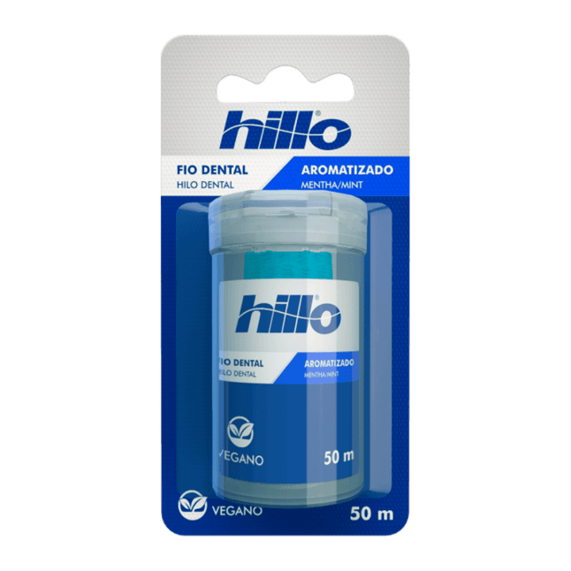 FIO DENTAL HILLO VEGANO MENTA 50MT