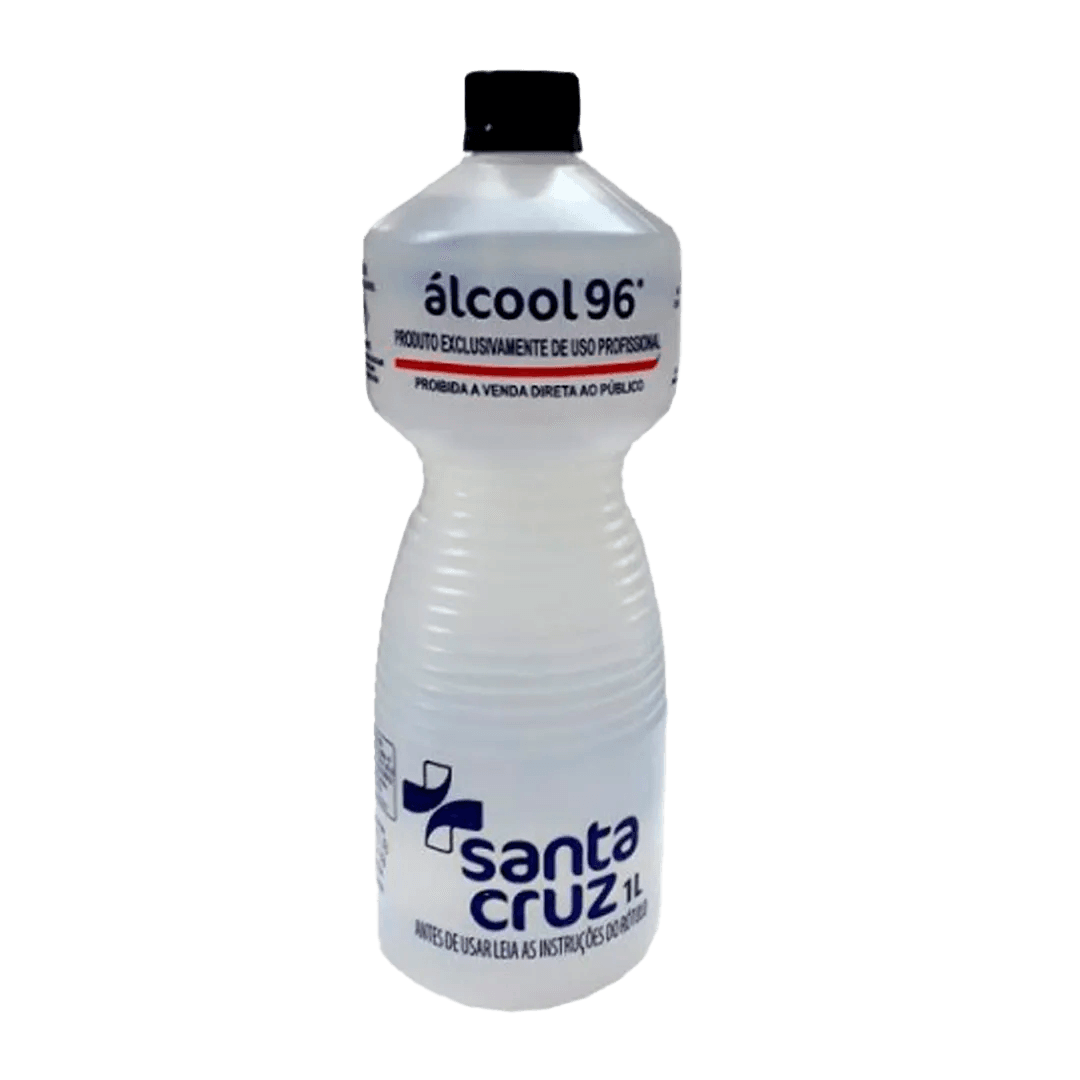 ALCOOL LIQUIDO SANTA CRUZ 1L 96%