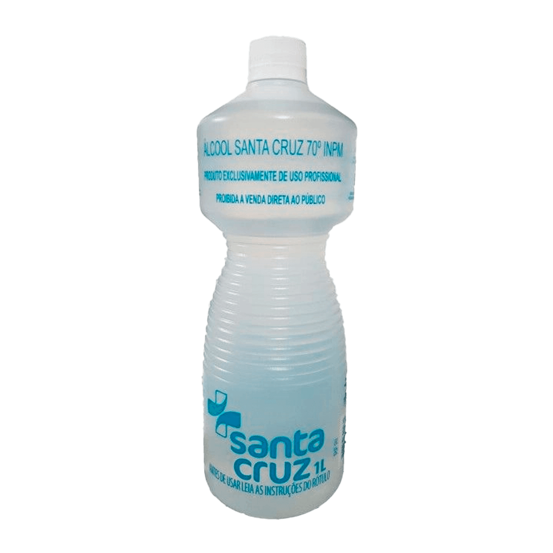 ÁLCOOL LÍQUIDO SANTA CRUZ 70% 1L