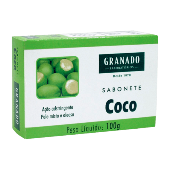 SABONETE GRANADO COCO 100GR