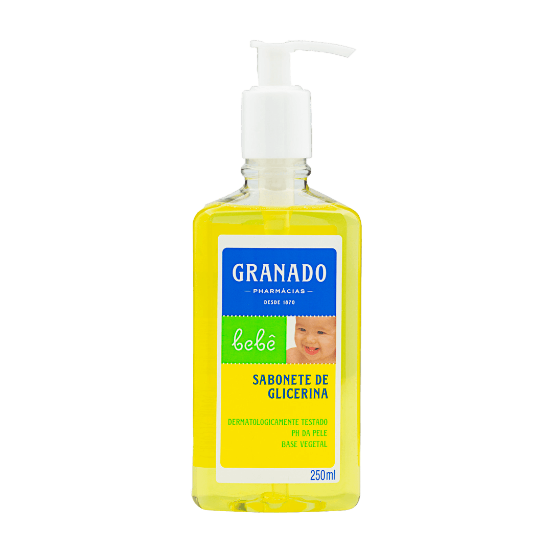 SABONETE GRANADO LÍQUIDO BEBÊ GLICERINADO 250ML