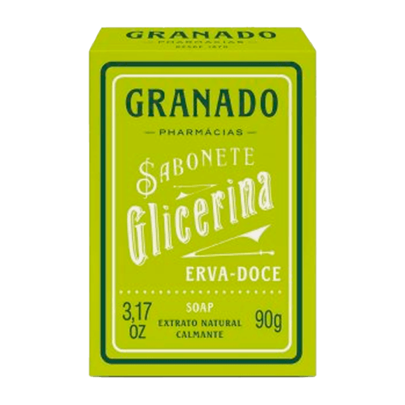 SABONETE GRANADO GLICERINA ERVA DOCE 90GR