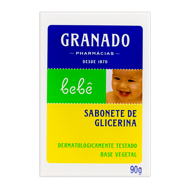SABONETE GRANADO BEBÊ GLICERINA 90GR