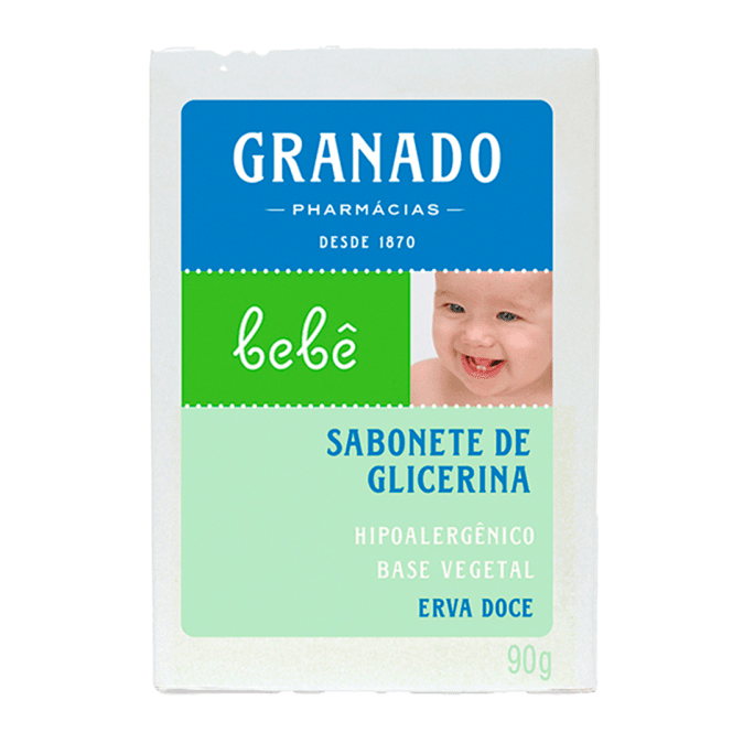 SABONETE GRANADO BEBÊ ERVA DOCE 90GR