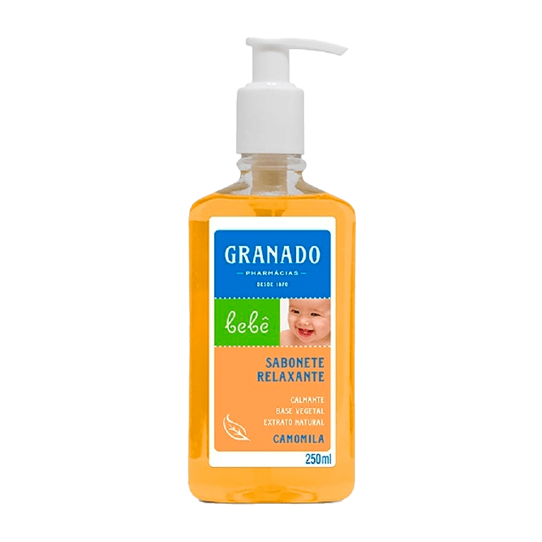 SABONETE GRANADO LÍQUIDO BEBÊ CAMOMILA 250ML
