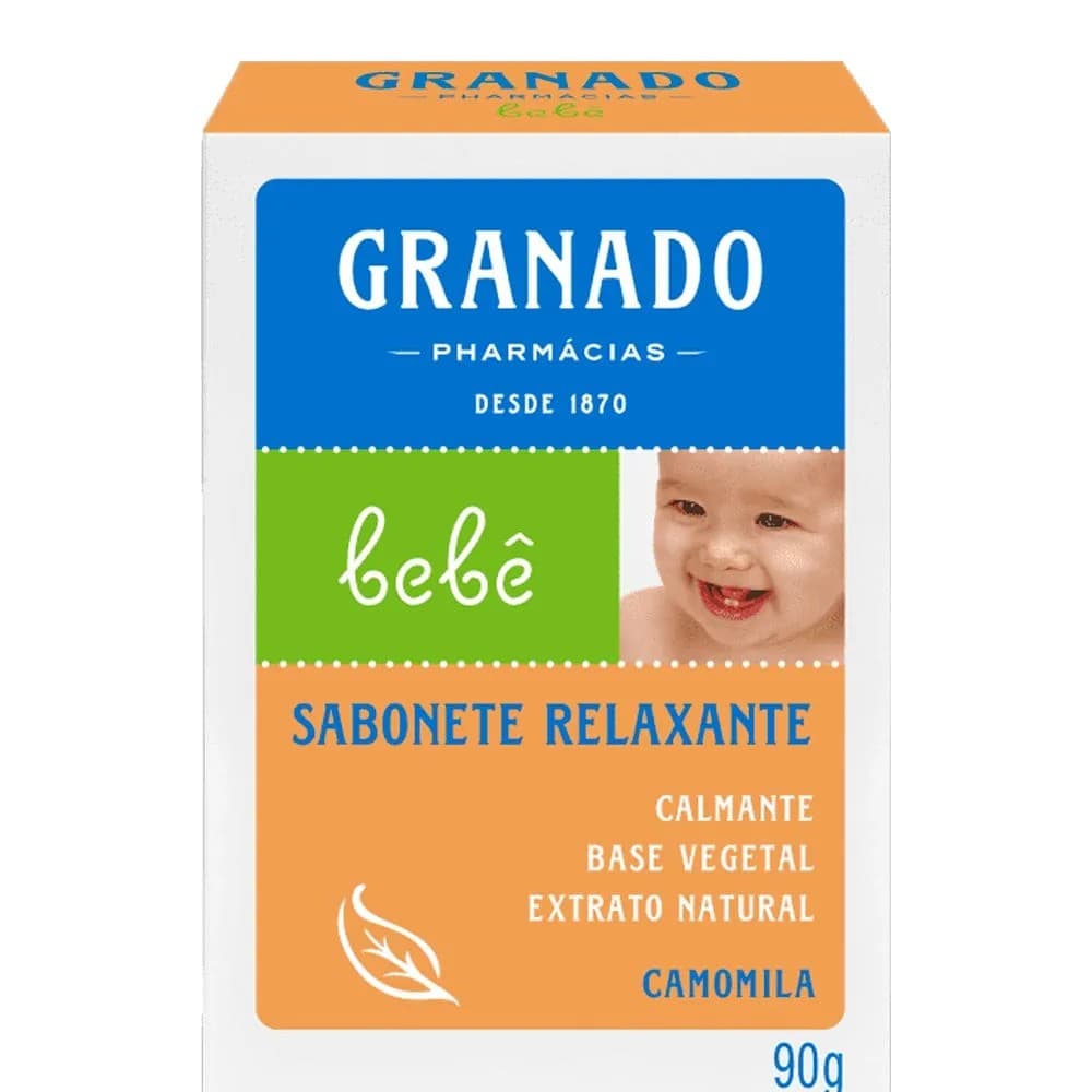 SABONETE GRANADO BEBÊ CAMOMILA 90GR