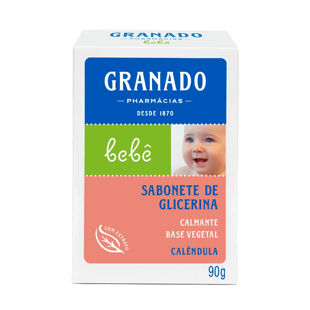 SABONETE GRANADO BEBÊ CALÊNDULA 90GR