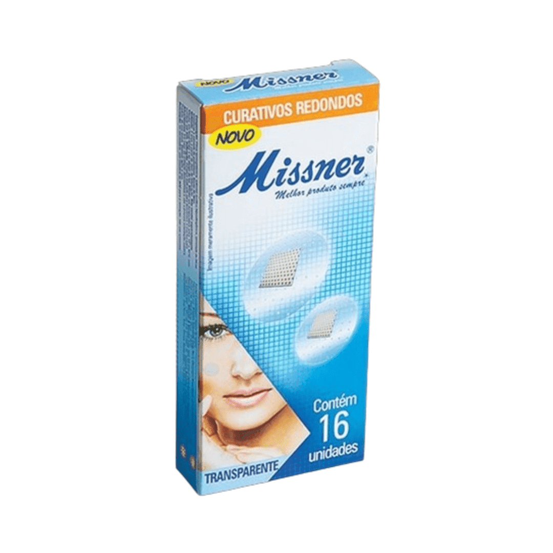 CURATIVO MISSNER TRANSPARENTE REDONDO 16UN 