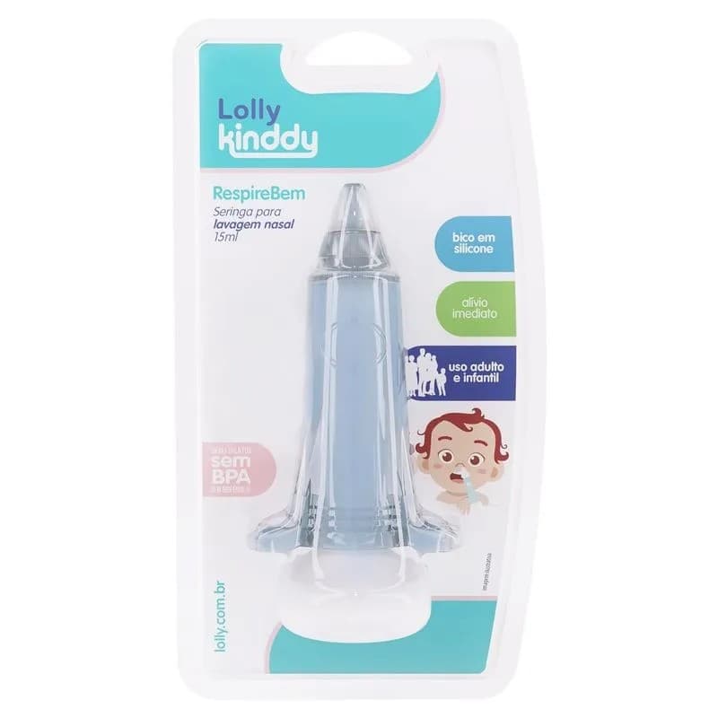SERINGA NASAL LAVAGEM LOLLY  AZUL REF 7176-01