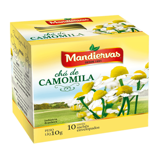 CHÁ MANDIERVAS CAMOMILA 10GR