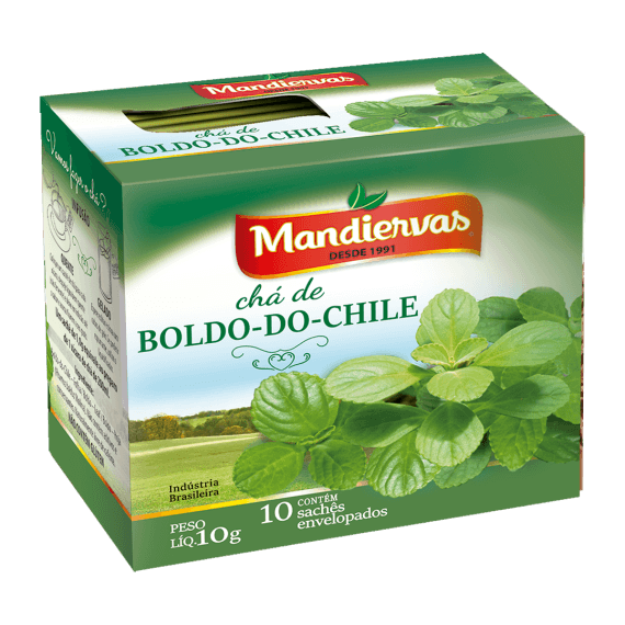 CHÁ MANDIERVAS BOLDO 10GR