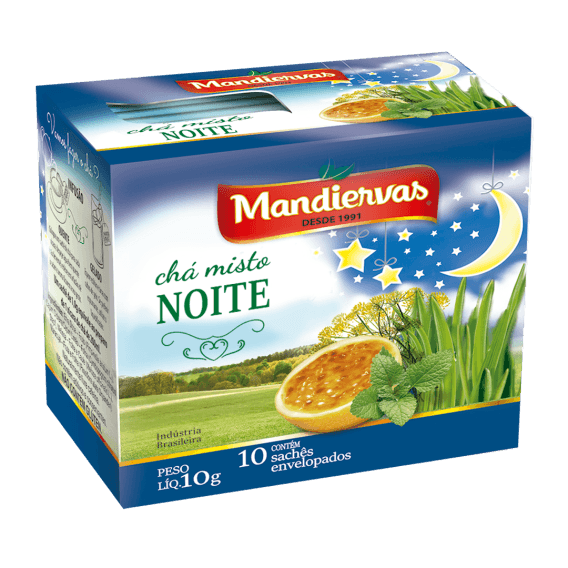 CHÁ MANDIERVAS MISTO BOA NOITE 10GR
