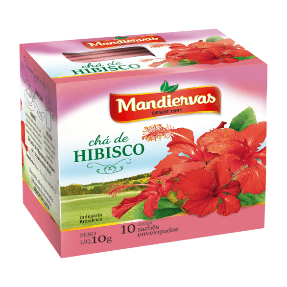 CHÁ MANDIERVAS HIBISCO 10GR