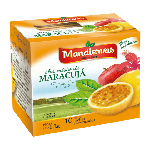 CHÁ MANDIERVAS MARACUJÁ 12GR
