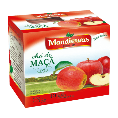 CHÁ MANDIERVAS MAÇÃ 13GR