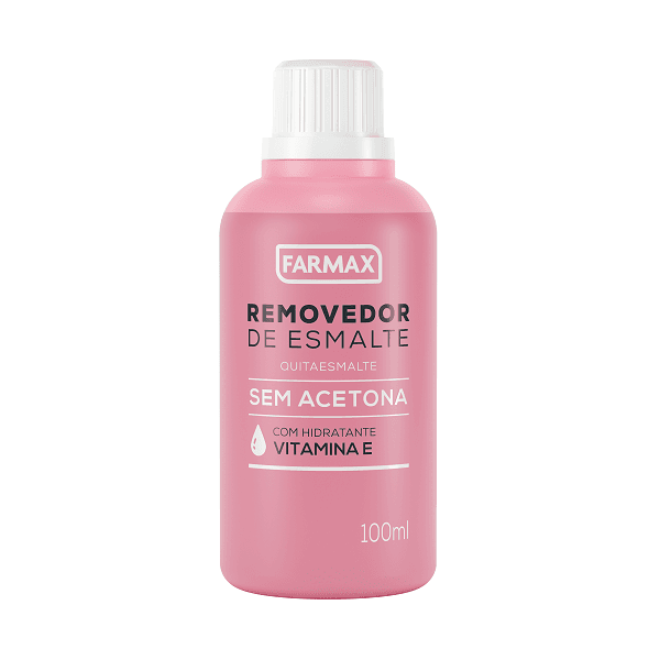 REMOVEDOR FARMAX SEM ACETONA 100ML