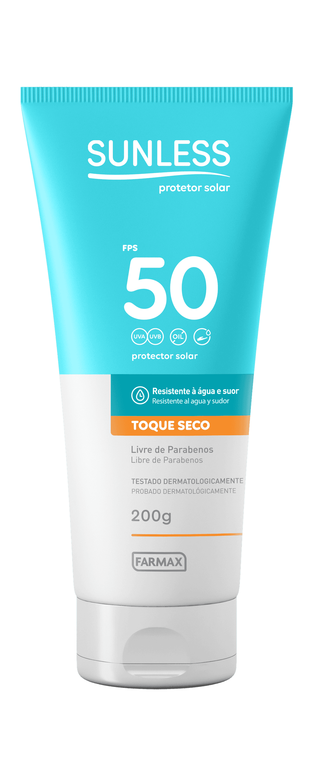 PROTETOR SOLAR SUNLESS TOQUE SECO FPS-50 220GR