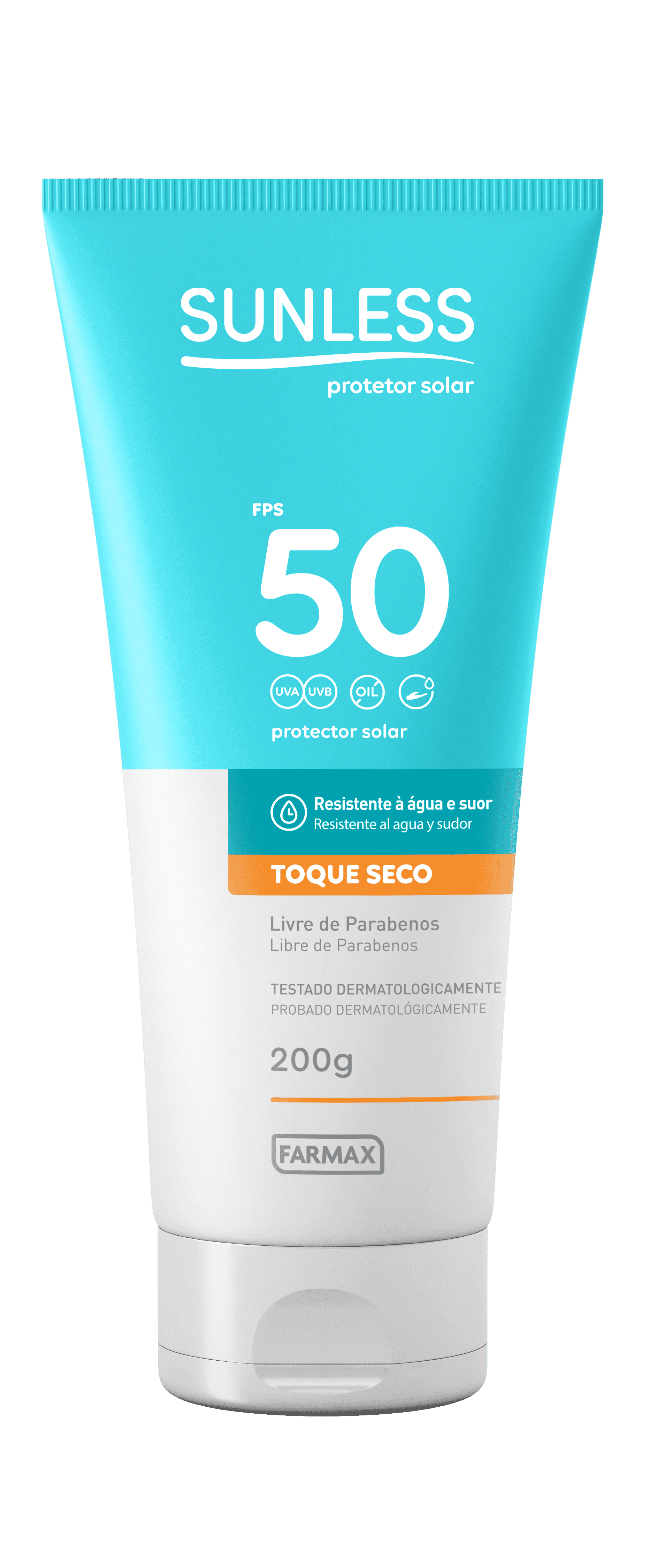 PROTETOR SOLAR SUNLESS TOQUE SECO FPS-50 220GR