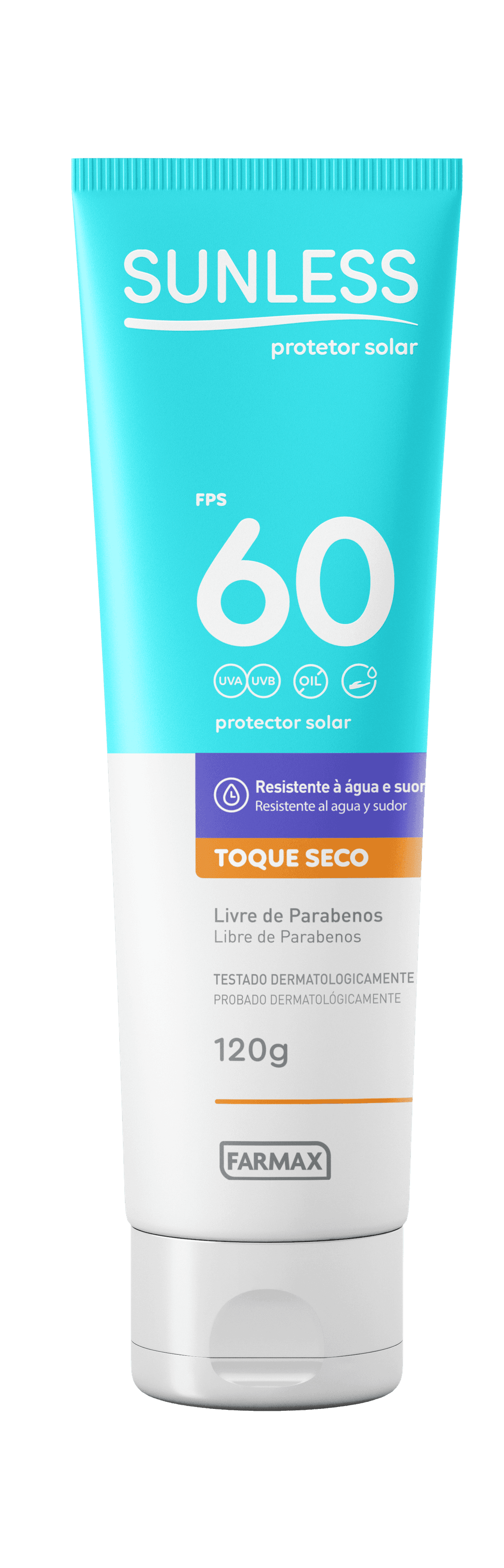 PROTETOR SOLAR SUNLESS TOQUE SECO FPS-60 120GR